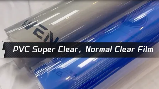 Оптовая торговля пленкой ПВХ Super Clear Normal Clear